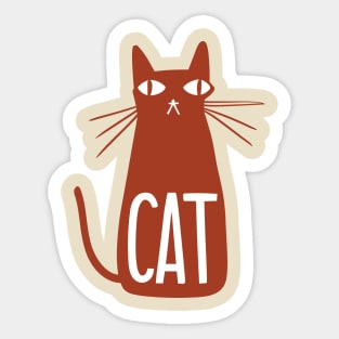 Cool Rooibos Hepcat Cat Sticker